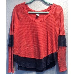 Free people baseball tee